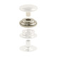 15mm Silver Press Stud Sockets - Large (Pack of 1)